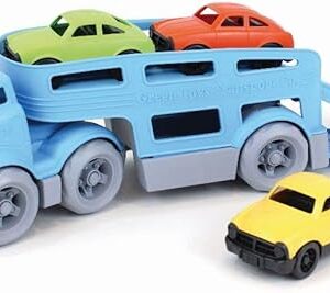 Green Toys - Veicolo Porta Automobili Blu