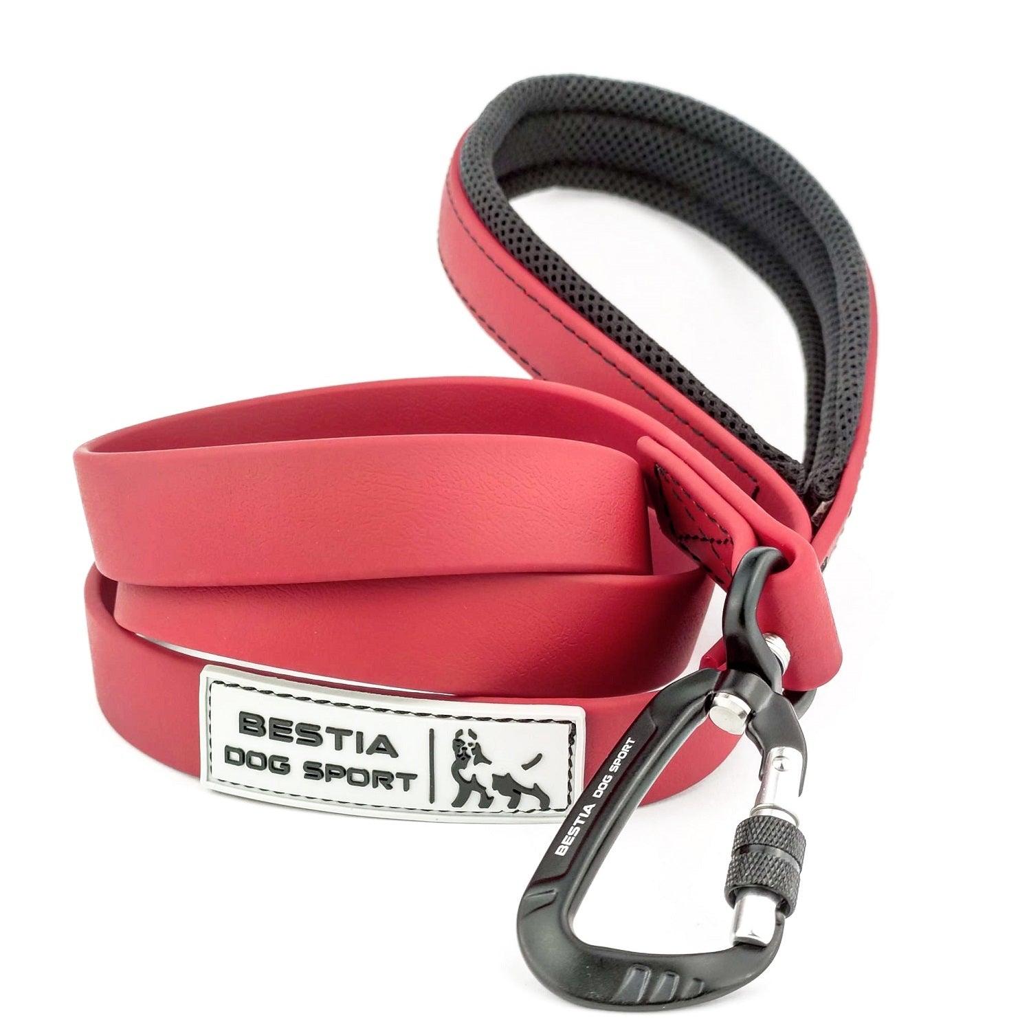 BESTIA DOG SPORT TACTICAL LEASH RED - immagine 3